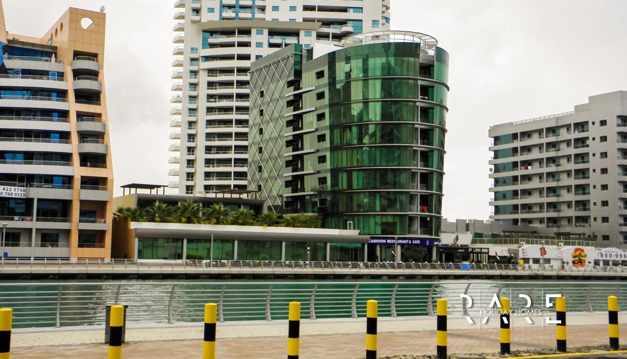 Rare Holiday Homes - Full Marina View - Panoramic Tower - Dubai Marina - R204 Exterior foto