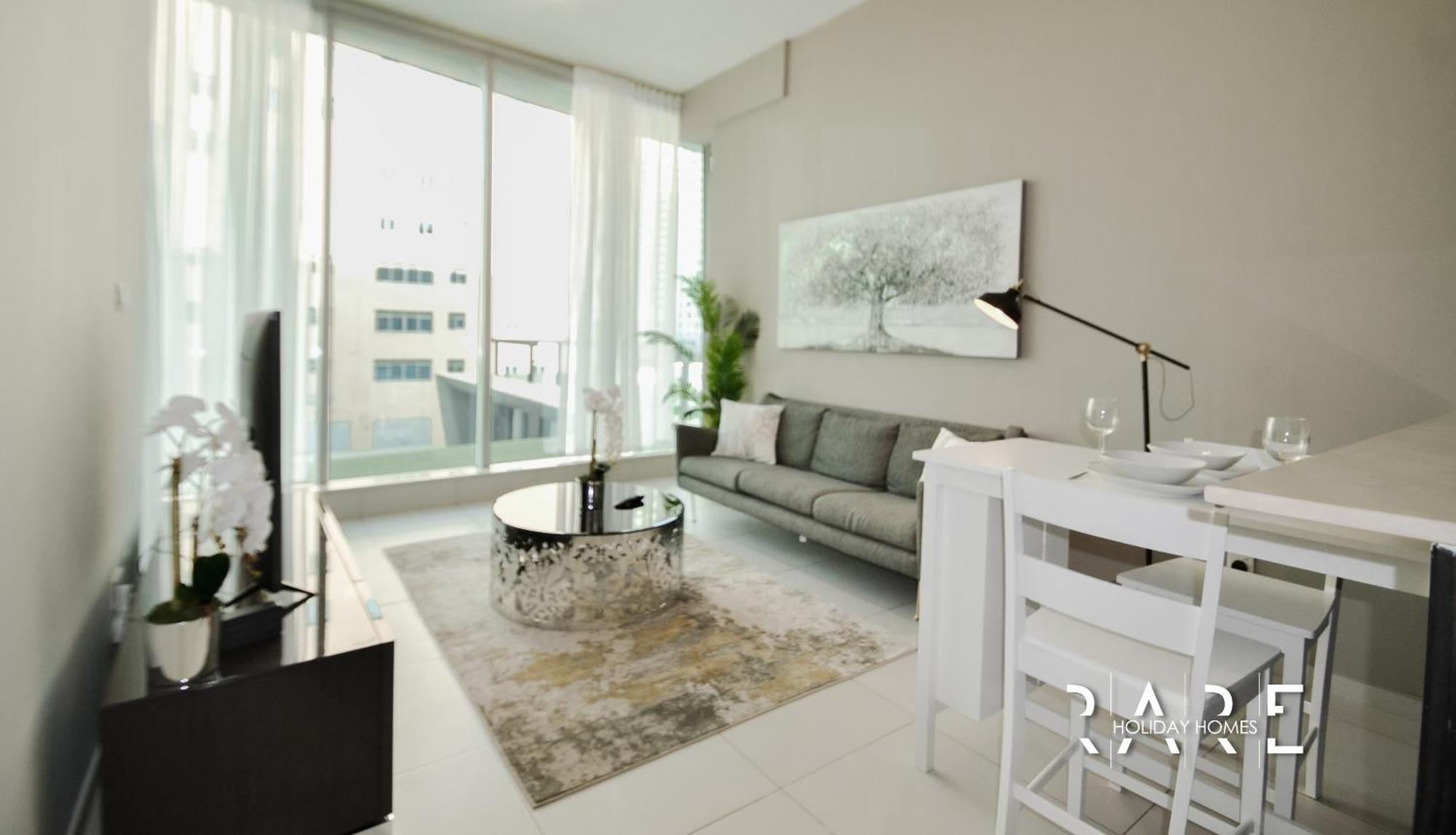 Rare Holiday Homes - Full Marina View - Panoramic Tower - Dubai Marina - R204 Exterior foto