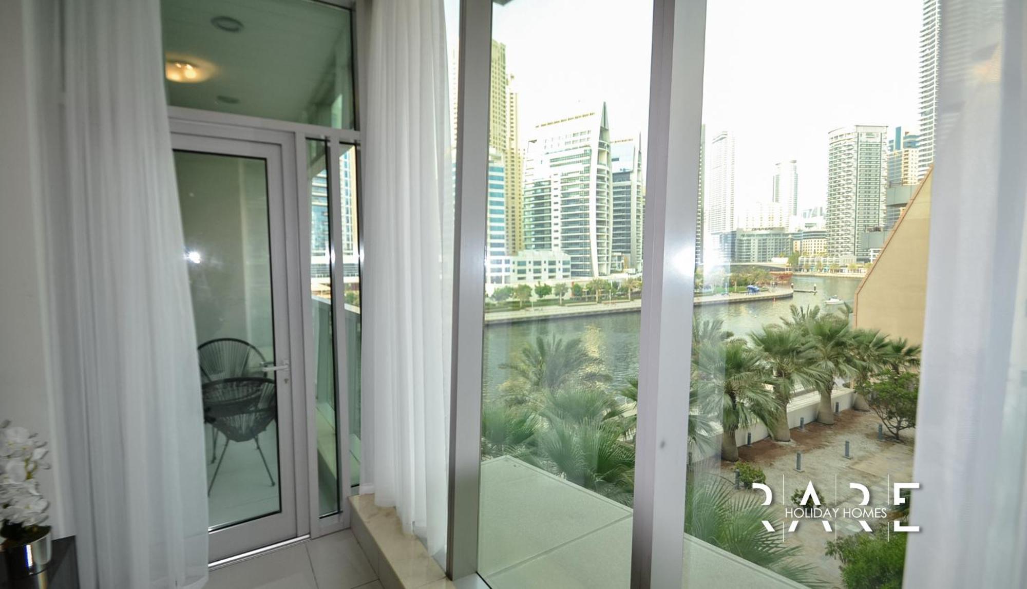 Rare Holiday Homes - Full Marina View - Panoramic Tower - Dubai Marina - R204 Exterior foto